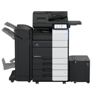 Konica-Minolta-bizhub-c550i-finisher-paper-tray-front