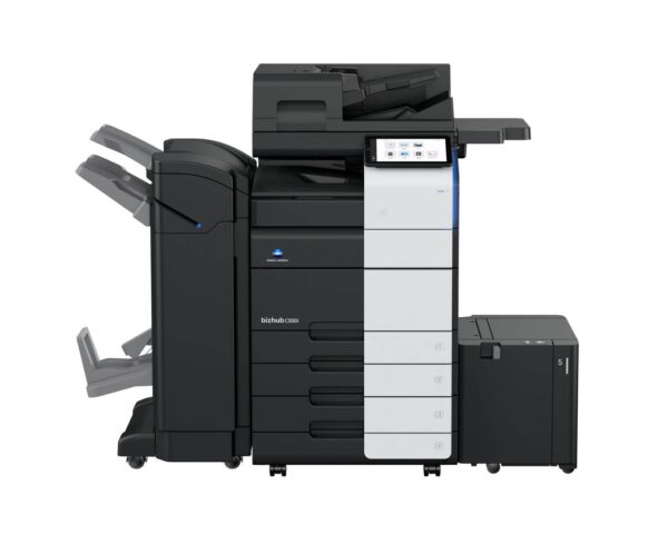 Konica-Minolta-bizhub-c550i-finisher-paper-tray-front